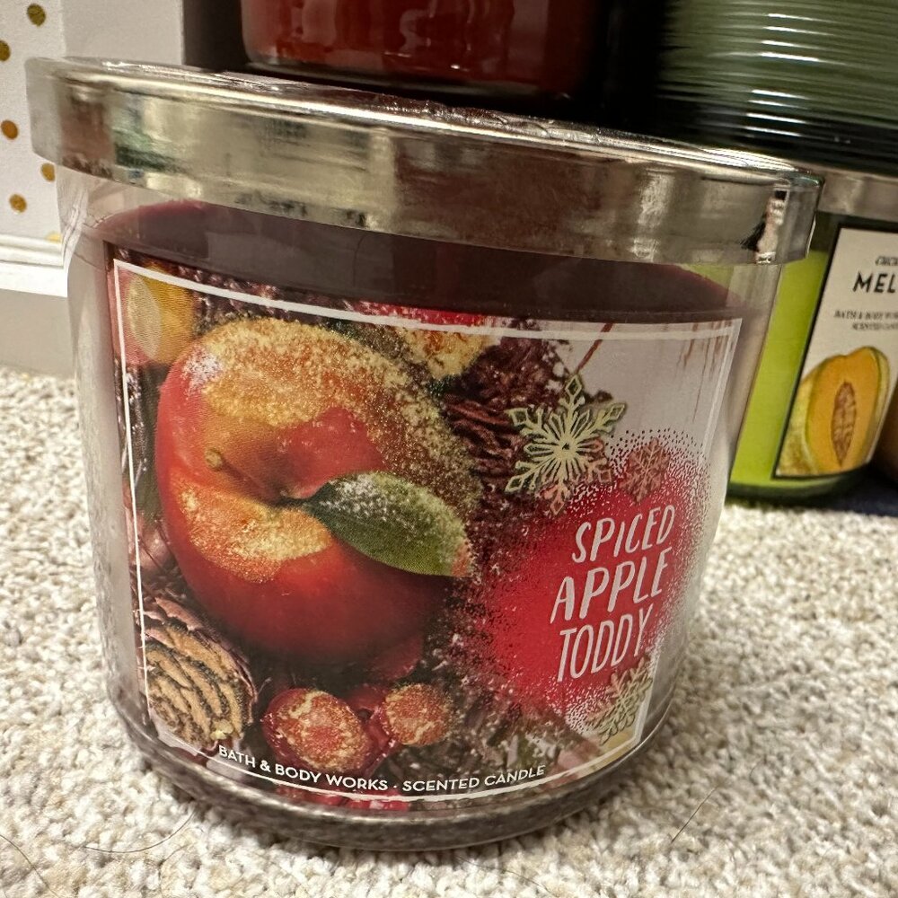Bath and Body Works Spiced Apple Toddy Candle 2015